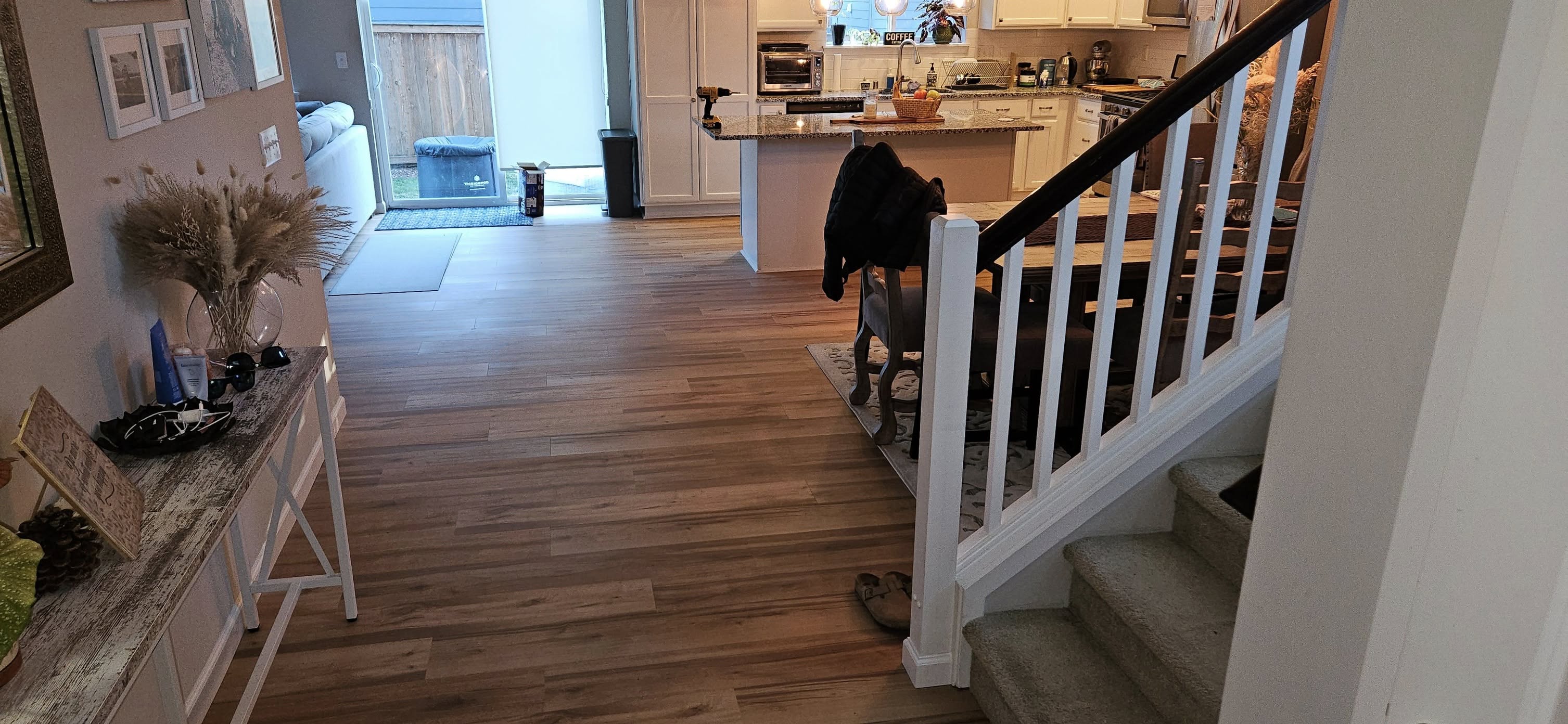 Kitchen renovation example